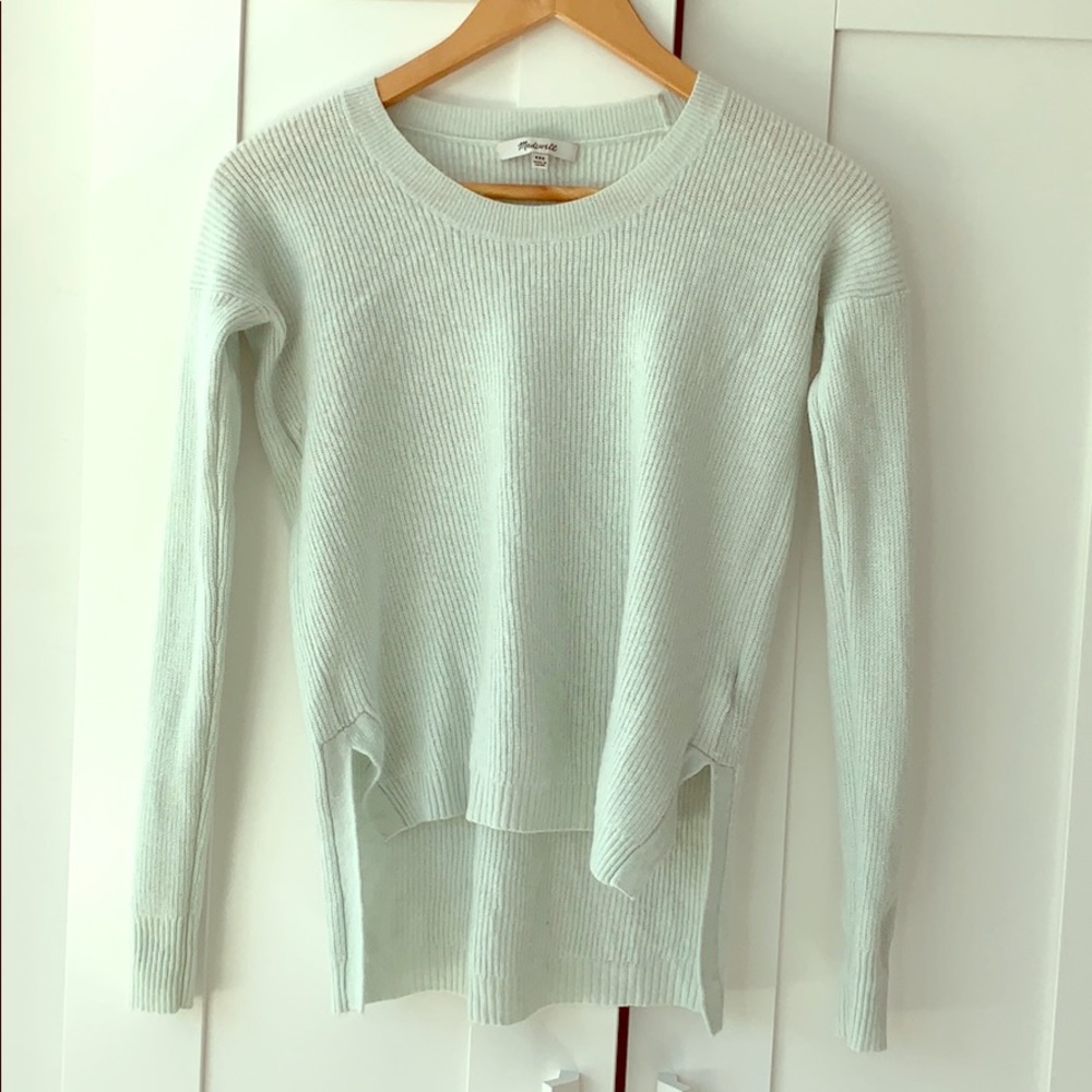 Madewell. Soft Light blue sweater. Size xxs.